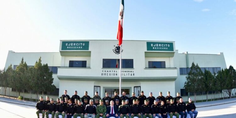 PRESENTA MARS  MODELO COAHUILA DE SEGURIDAD  A ESTUDIANTES DE MAESTRIA DEL COLEGIO DE LA SEDENA
