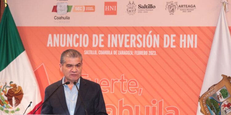 ANUNCIAN INVERSIÓN DE 106 MDD Y GENERACIÓN DE 1,300 EMPLEOS PARA COAHUILA