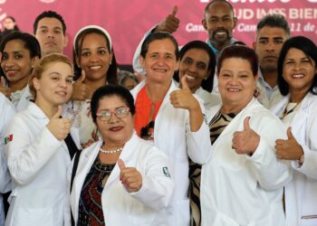 Gobierno de México reconoce solidaridad del presidente de Cuba por envío de médicos especialistas