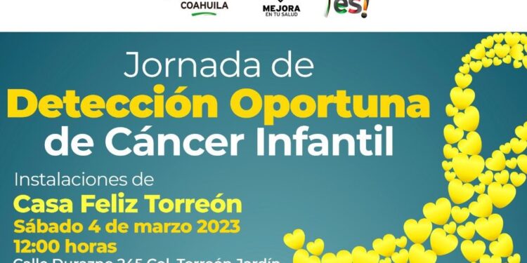 DETECTARÁ SALUD COAHUILA A NIÑOS CON CÁNCER