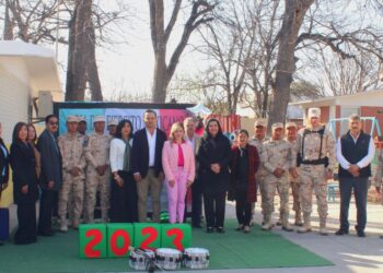 EL PREESCOLAR “JUSTO SIERRA” SEDE DE LA CEREMONIA CÍVICA POR EL DÍA DEL EJÉRCITO MEXICANO; PRESIDEN AUTORIDADES MUNICIPALES, EDUCATIVAS Y MILITARES 
