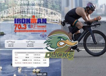 PARTICIPA COAHUILENSE JORGE ANGULO EN EL IRONMAN 70.3, EN PANAMÁ