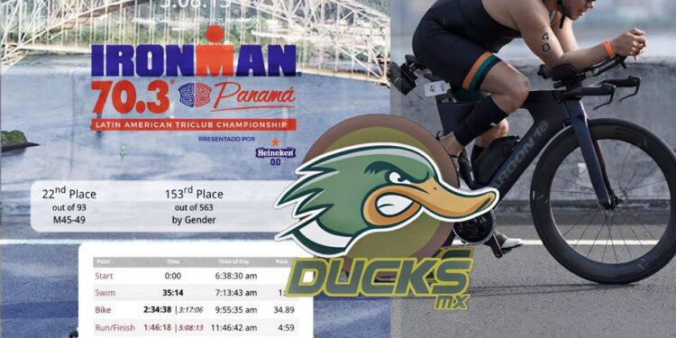 PARTICIPA COAHUILENSE JORGE ANGULO EN EL IRONMAN 70.3, EN PANAMÁ