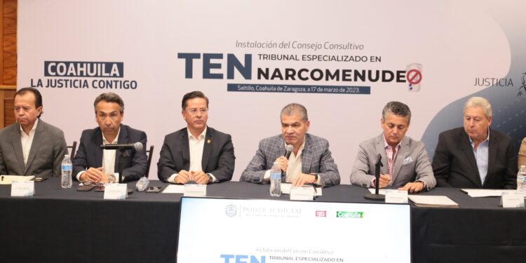 INSTALA MARS CONSEJO CONSULTIVO DEL TRIBUNAL ESPECIALIZADO EN NARCOMENUDEO