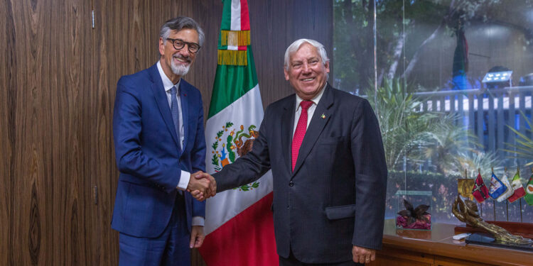 Perfilan México y Francia cooperación en cultivos sustentables de café, palma de aceite y uva