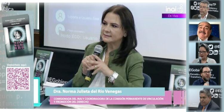 TECNOLOGÍA, FUNDAMENTAL PARA EL ACCESO A LA INFORMACIÓN Y LA PROTECCIÓN DE DATOS PERSONALES: DEL RÍO VENEGAS