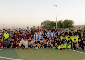 INAUGURA EL ALCALDE PEPE DÍAZ LIGA INTERMUNICIPÁL DE FUTBOL INFANTIL CON LA PARTICIPACIÓN DE DOCE EQUIPOS EN LA UNIDAD DEPORTIVA