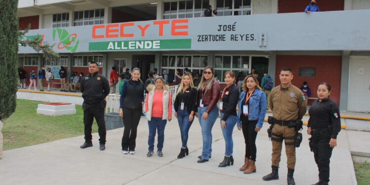 APLICAN PROGRAMA “MOCHILA SEGURA EN EL CECYTEC DE ALLENDE