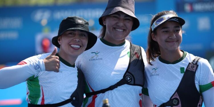 SE CUELGA EL ORO, COAHUILENSE ÁNGELA RUIZ, EN LA COPA DEL MUNDO DE TIRO CON ARCO