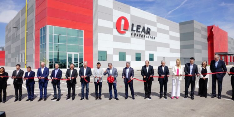 INAUGURAN PLANTA DE LEAR EN MATAMOROS