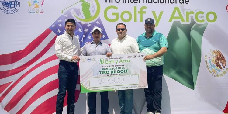 LLEVAN A CABO EL “TIRO INTERNACIONAL DE GOLF” EN APOYO A NIÑOS VULNERABLE
