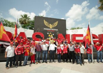 Llega ‘el Tigre’ a Piedras Negras con propuestas de desarrollo y atención a migrantes