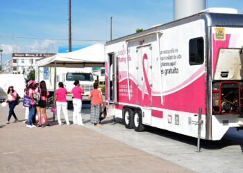 Mastógrafos móviles del IMSS en unidades médicas de la región Laguna, Centro y Norte