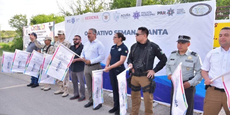 Implementa operativo de Semana Santa autoridades de los 3 niveles de Gobierno