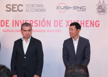 CON INVERSIÓN DE 350 MILLONES DE DÓLARES, LLEGA A COAHUILA EMPRESA XUSHENG