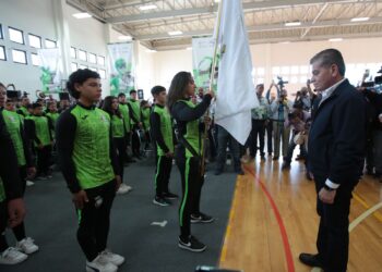 ABANDERA MARS A DELEGACIÓN COAHUILA QUE PARTICIPARÁ EN LOS NACIONALES CONADE