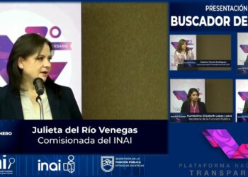 DERECHO A SABER SIGUE; INAI CONTINÚA SU DIFUSIÓN: DEL RÍO VENEGAS