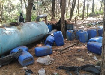 Destaca Guardia Nacional la destrucción de 19 narcolaboratorios