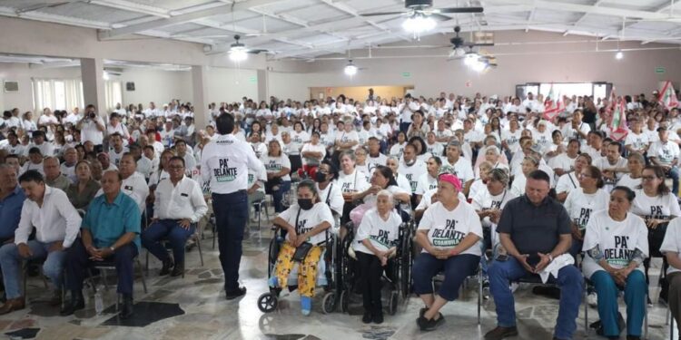 Con la fuerza de las mujeres y los jóvenes vamos pa’ delante: Manolo.