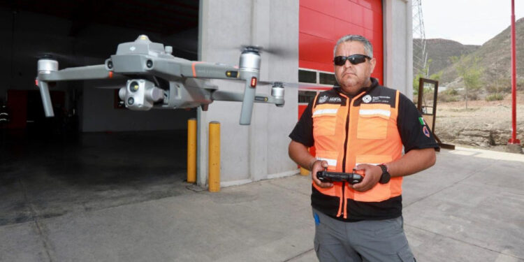 Capacita Saltillo a rescatistas en uso de drones en emergencias