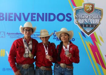OBTIENE RODEO DE COAHUILA CUATRO MEDALLAS EN NACIONALES CONADE