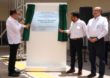 Inauguración de UMF No. 66 en Sonora fortalece Medicina Familiar, columna vertebral del IMSS: Zoé Robledo