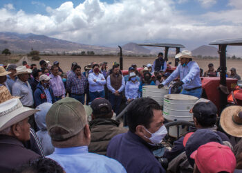 Avanza México en acciones para enfrentar efectos de la sequía en el medio rural