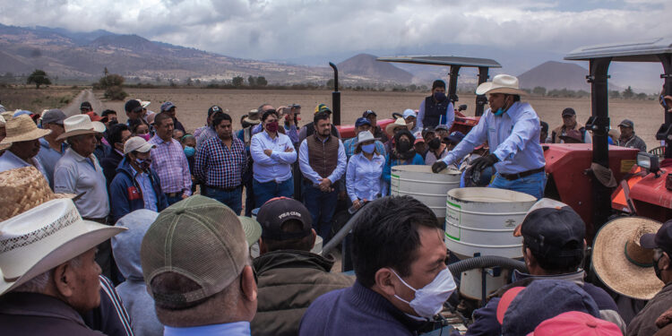 Avanza México en acciones para enfrentar efectos de la sequía en el medio rural