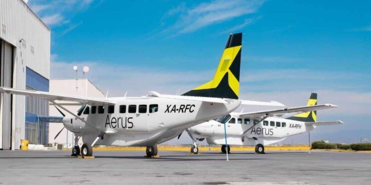 Aerus, anuncia incremento de vuelos entre Piedras Negras y Monterrey