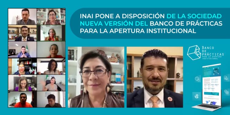 INAI PONE A DISPOSICIÓN DE LA SOCIEDAD NUEVA VERSIÓN DEL BANCO DE PRÁCTICAS PARA LA APERTURA INSTITUCIONAL