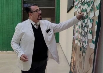 Participa IMSS en Coahuila en activación del “Árbol de los Deseos”