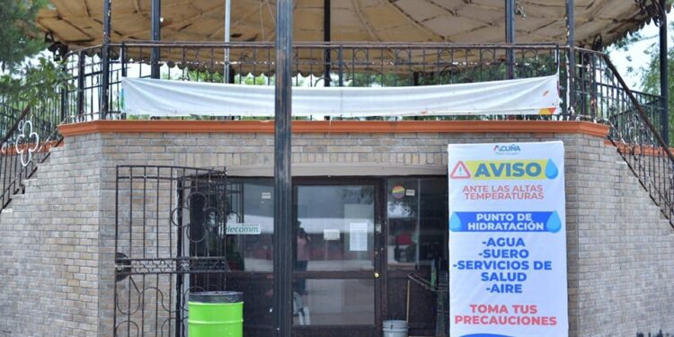 Instalan Centros de Hidratación por toda la ciudad