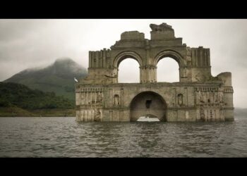 Emerge iglesia del siglo XVI en Chiapas, por la sequía