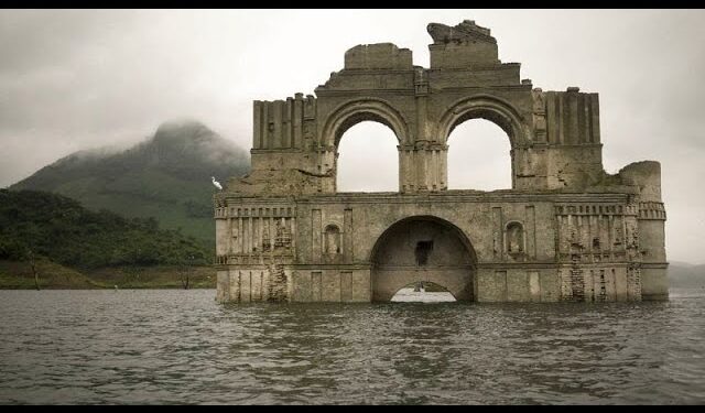 Emerge iglesia del siglo XVI en Chiapas, por la sequía