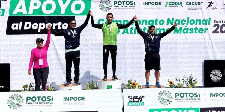SUMA COAHUILA MEDALLAS EN EL CAMPEONATO NACIONAL MASTER DE ATLETISMO