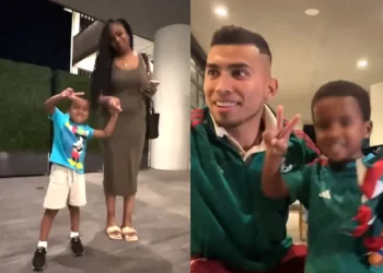 Selección Nacional sorprende con regalos a niño etíope que quiere ser mexicano