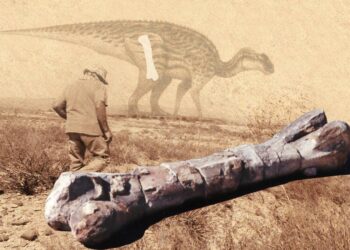 Carmino, el hombre que coleccionaba piedras raras y halló el fémur de un dinosaurio