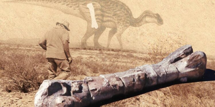Carmino, el hombre que coleccionaba piedras raras y halló el fémur de un dinosaurio