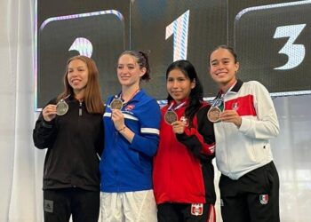 COAHUILENSE ELENA ALMIÑANA FLORES GANÓ BRONCE EN PANAMERICANO JUVENIL DE KARATE, EN CHILE