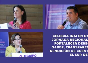 CELEBRA INAI EN OAXACA JORNADA REGIONAL PARA FORTALECER DERECHO A SABER, TRANSPARENCIA Y RENDICIÓN DE CUENTAS EN EL SUR DEL PAÍS