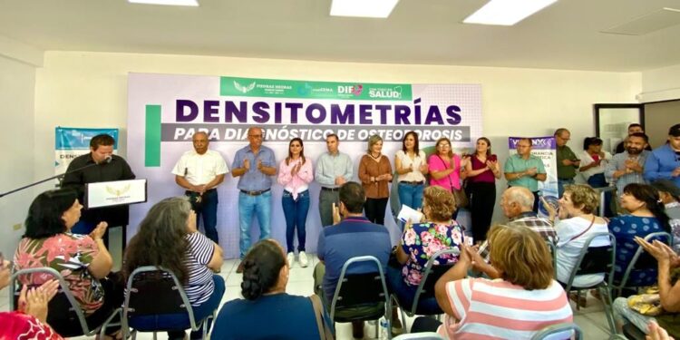 REALIZAN CAMPAÑA DE DETECCIÓN  TEMPRANA DE OSTEOPOROSIS