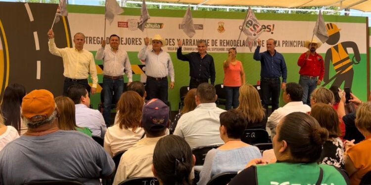 ARRANCA MARS OBRAS POR 13 MILLONES DE PESOS EN LOS CINCO MANANTIALES