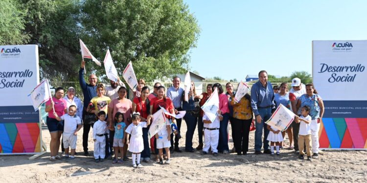En el Ejido Las Cuevas arranca “Maratón de obras por tu educación”
