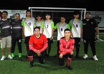 BUSCARÁ FUTBOL CIEGOS DE COAHUILA EL BRONCE EN PARANACIONALES CONADE