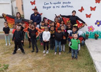 FORTALECE ACUÑA LAS ACCIONES DE EDUCACIÓN AMBIENTA  Y DE BIENVENIDA A LA MARIPOSA MONARCA