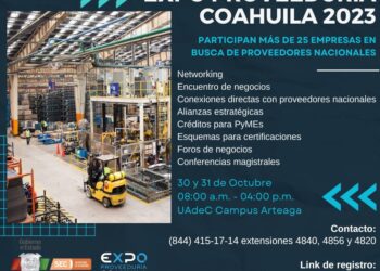 EMPRESAS LÍDERES CONVERGEN EN CIUDAD UNIVERSITARIA: EXPO PROVEEDURÍA COAHUILA 2023