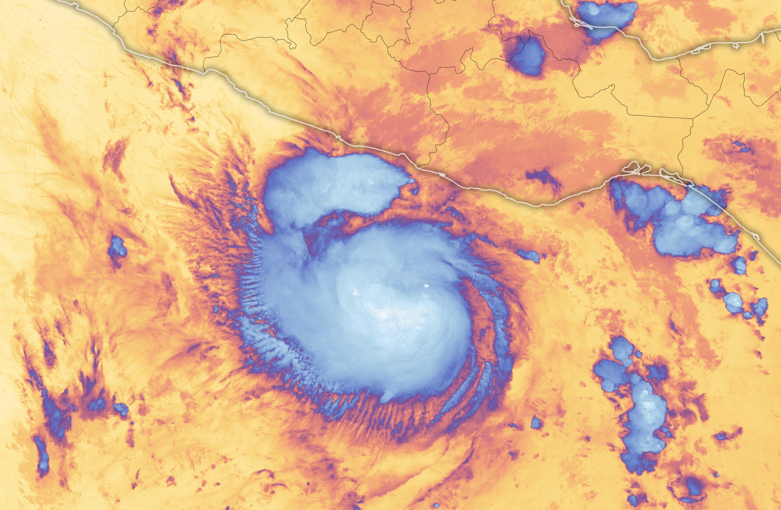 Devastador Huracán Otis categoría 5 arraso todo a su paso