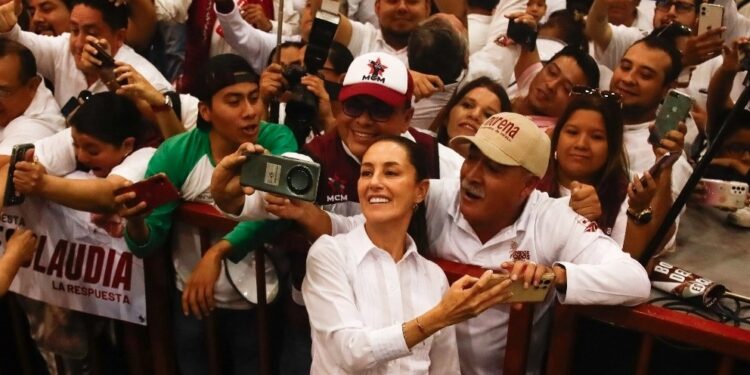 Arranca Sheinbaum precampaña en Veracruz; seguirá proyecto de la 4T, afirma