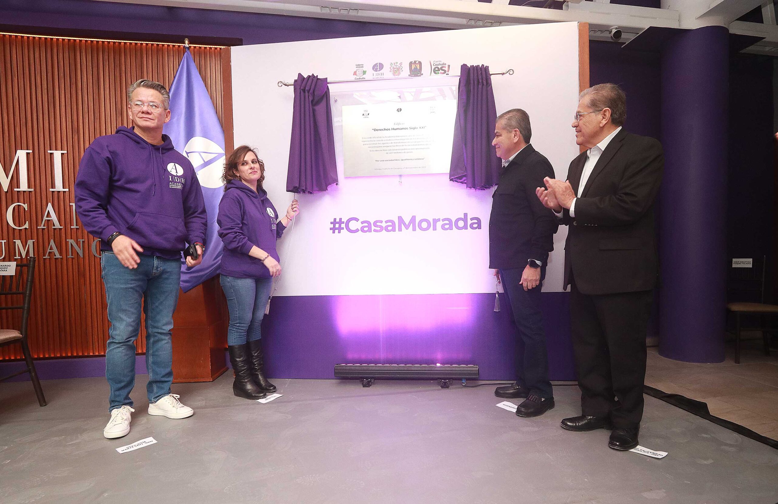 Inauguran el Nuevo Edificio “Derechos Humanos Siglo XXI” Casa Morada de la AIDH en CU Arteaga