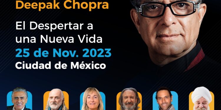 ANTE UN MUNDO EN CAOS, INDISPENSABLE EL DESPERTAR DE CONCIENCIA: Deepak Chopra